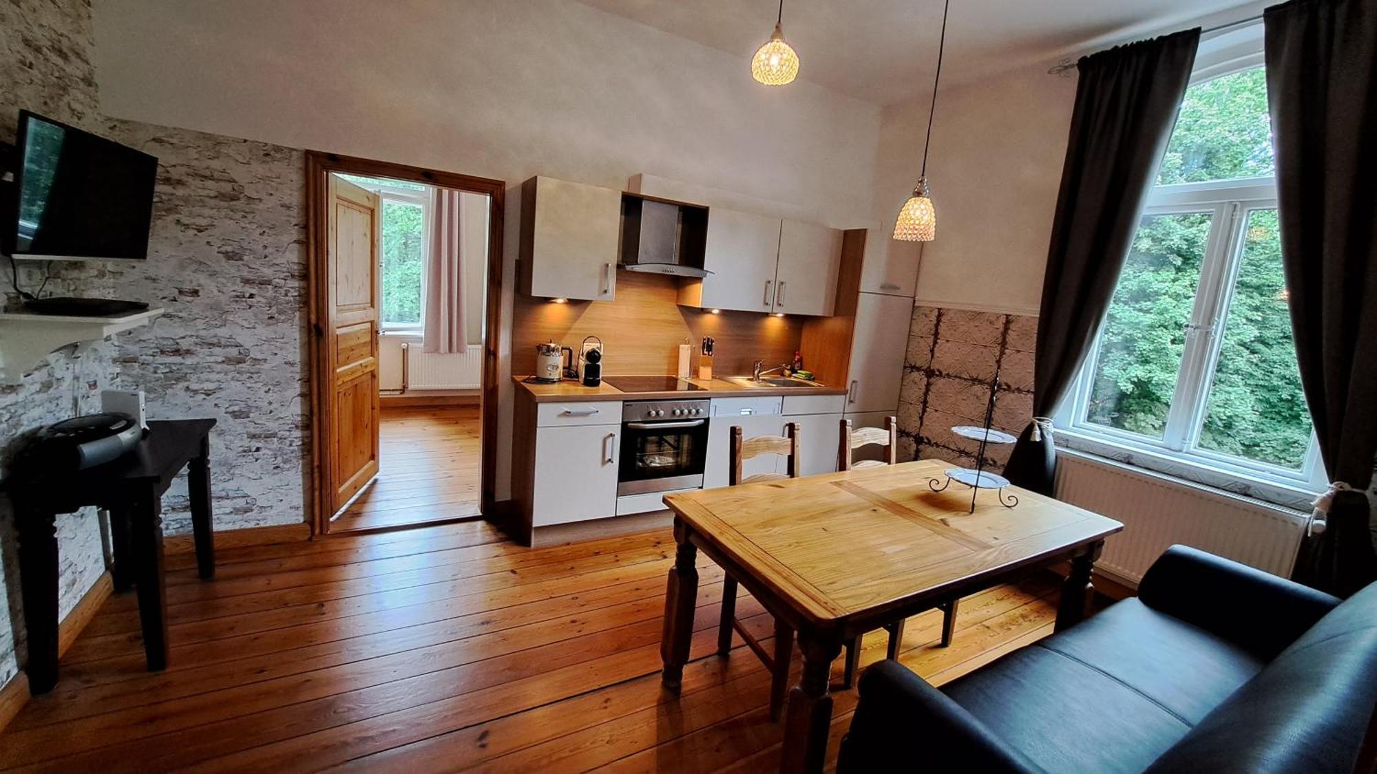 Haus Im Park Apartment Wesselburen Bagian luar foto